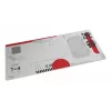 Gaming pele pad TRUST GXT 759 XXL — PET surface, 900×400 mm, stitched edges, non-slip base (Melns/pelēka/Red/balta)