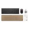 Wireless tastatūra and pele set Lenovo 4X31R64453 — compact layout, USB wireless receiver
