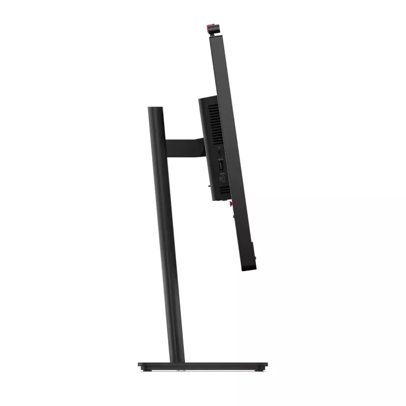 Monitors Lenovo ThinkVision T27QD-4v 27 collas (68,6 cm) Quad HD 2560×1440 IPS LCD, 6 ms, 350 cd/m², USB centrmezgls, skaļruņi, VESA, augstuma regulēšana