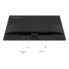 27 collu Lenovo ThinkVision S27-4e monitors, 1920×1080 Full HD, IPS, 6 ms, 300 cd/m², VESA, melns