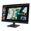 27 collu Lenovo ThinkVision S27-4e monitors, 1920×1080 Full HD, IPS, 6 ms, 300 cd/m², VESA, melns