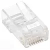 Intellinet RJ45 moduļu spraudņi, Cat5e, UTP, 2-kontaktu, vītai stieplei, 15 µ zelta pārklājuma kontakti, 100 gab. iepakojumā
