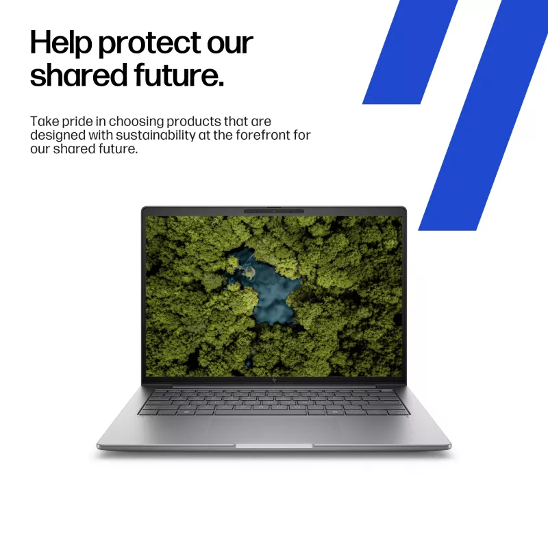 HP ZBook 8 G1ak Copilot+ PC AMD Ryzen AI 7 PRO 35,6 cm (14 collas) WUXGA 32 GB DDR5-SDRAM Wi-Fi 7 (802.11be) Windows 11 Pro AI darbstacija, AI dators