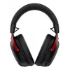 HyperX Cloud III S Wireless - Gaming Headset (Melns-Red), Red, China, Circumaural, Closed, 115 mm, 210 mm