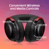 HyperX Cloud III S Wireless - Gaming Headset (Melns-Red), Red, China, Circumaural, Closed, 115 mm, 210 mm