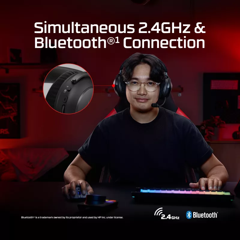 HyperX Cloud Alpha 2 - Bezvadu spēļu austiņas