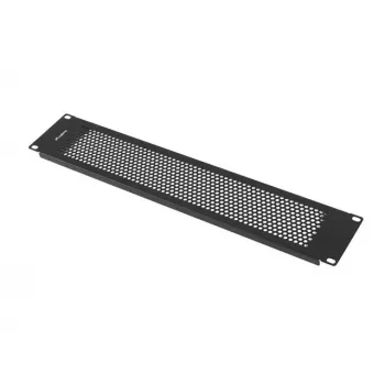 Tukšais panelis Lanberg AK-1412-B tērauda melns 19 collu 482,5 mm