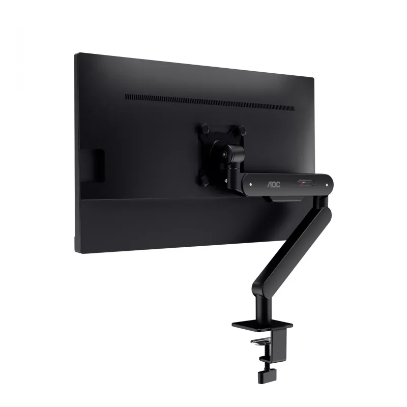 AOC AM400B monitora stiprinājuma statīvs 34 collu, galda melns, skava/caururbšanas stiprinājums