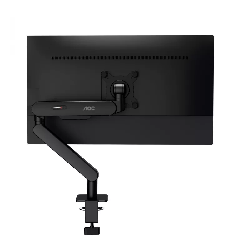 AOC AM400B monitora stiprinājuma statīvs 34 collu, galda melns, skava/caururbšanas stiprinājums