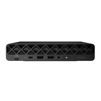 HP ProDesk 4 Mini G1i AI mini dators BY7D1ET – Intel Core Ultra 7 265T, 16 GB DDR5-5600, 1 TB SSD, Intel Graphics, Windows 11 Pro, melns