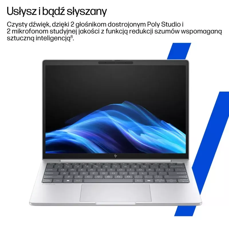 Notebook HP EliteBook G8 Ultra 7 255U 16 collu WUXGA IPS 400 nitu 32GB DDR5 5600 1TB SSD Arc Cam IR 5MP 62Wh W11Pro Glacier Silver
