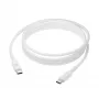 USB-C uz USB-C kabelis no d bramante Bulk, 2 m, balts