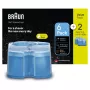 Tīrīšanas kasetne BRAUN 3in1 ShaveCare kasetne 8 gab. (zila) Braun skuvekļiem