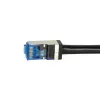 Tīkla kabelis LogiLink CQ7063S RJ-45 Cat6a 3 m melns