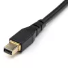 StarTech.com 6 pēdas (2 m) VESA sertificēts Mini DisplayPort–DisplayPort 1.4 kabelis – 8K 60 Hz HBR3 HDR – Super UHD mDP–DP 1.4 vads – plāns (34 AWG) Ultra HD 4K 120 Hz – monitors/video kabelis