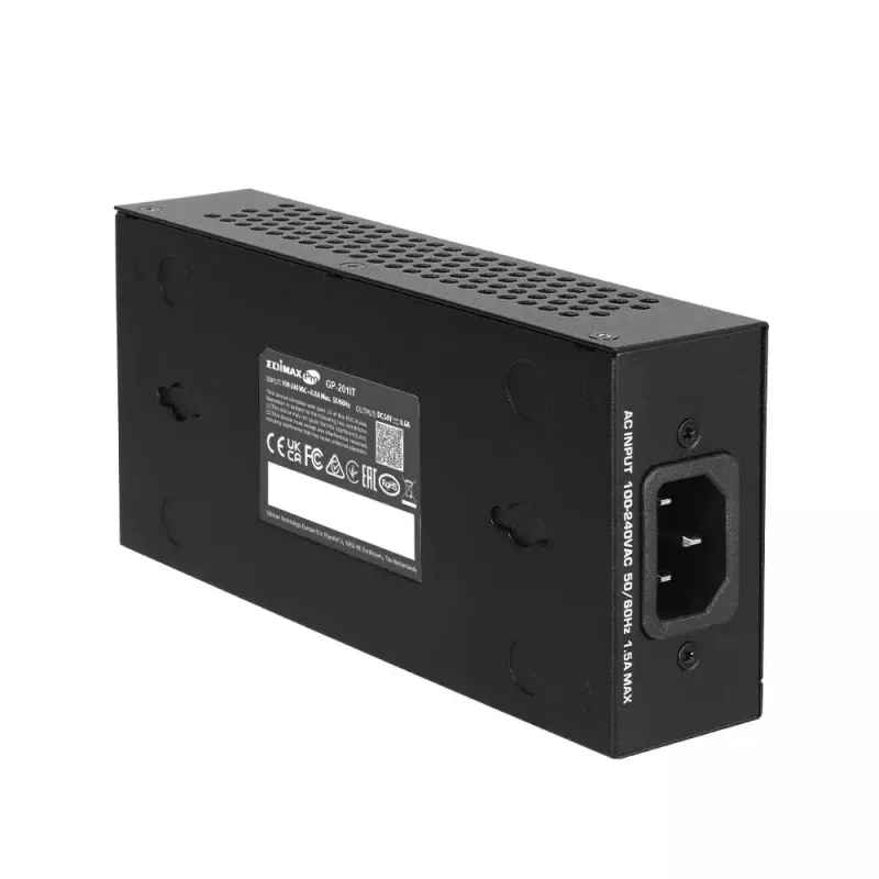 Edimax GP-201IT PoE adapteris 2,5 gigabitu Ethernet 30 W