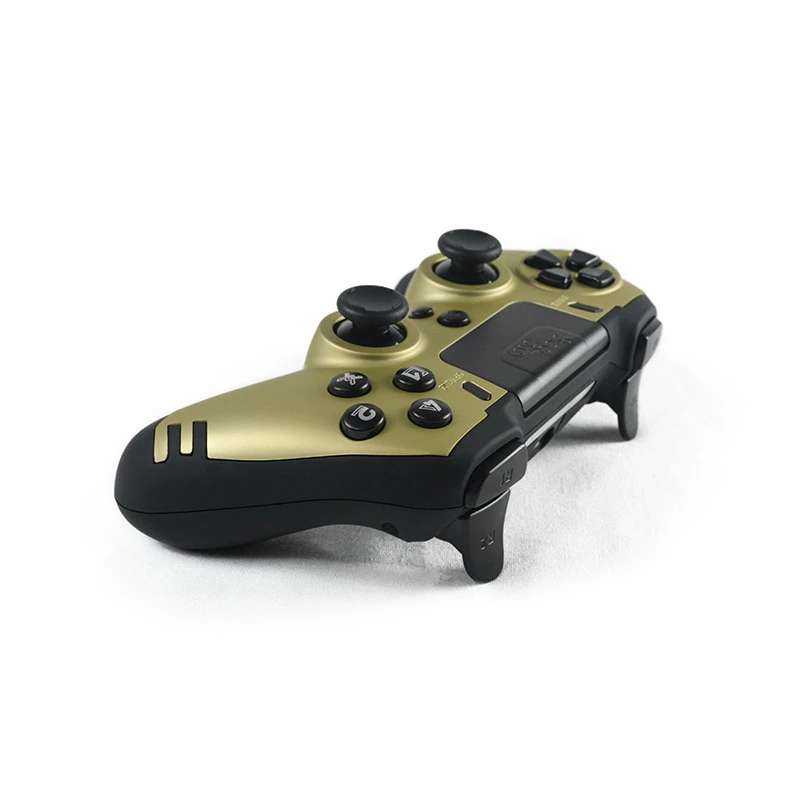 Spēļu kontrolieris Lexip Metaltech Wireless kontrolieris Gold — PC, PS4, RF bezvadu, Micro-USB, iebūvēts LiPo akumulators