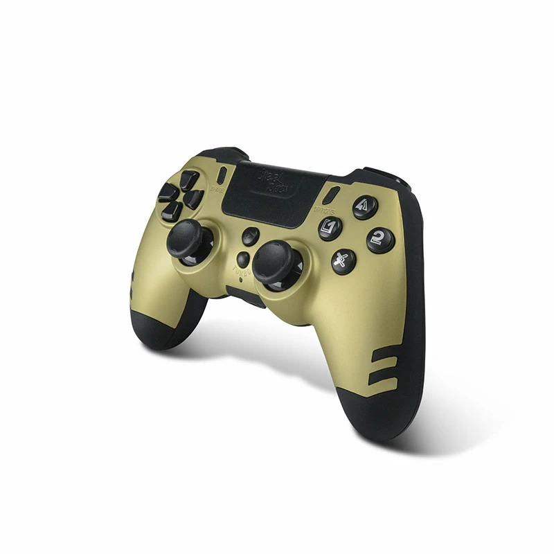 Spēļu kontrolieris Lexip Metaltech Wireless kontrolieris Gold — PC, PS4, RF bezvadu, Micro-USB, iebūvēts LiPo akumulators