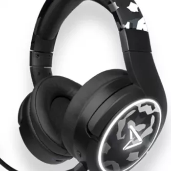 Steelplay Bluetooth austiņas - Impulse Camo (Multi), vadu un bezvadu, 20 - 20000 Hz, spēlēm, 305 g, austiņas, melnas, kamuflāžas