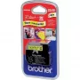 Brother M-K621BZ etiķešu lente melna uz dzeltena