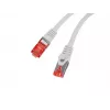 Tīkla kabelis Lanberg PCF6-10CU-0050-S RJ-45 Cat6 0.5 m Pelēks