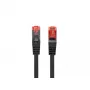 Tīkla komutācijas kabelis LANBERG Cat6 F/UTP (FTP) 2 m, RJ-45 uz RJ-45, 1250 Mbit/s, melns