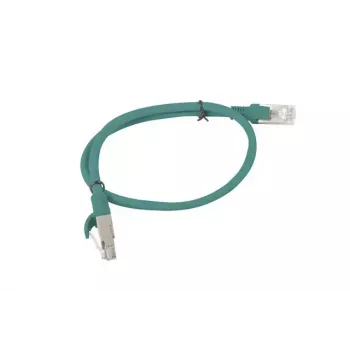 Tīkla kabelis Lanberg PCU6-10CC-0050-G RJ-45 Cat6 0.5m Zaļš