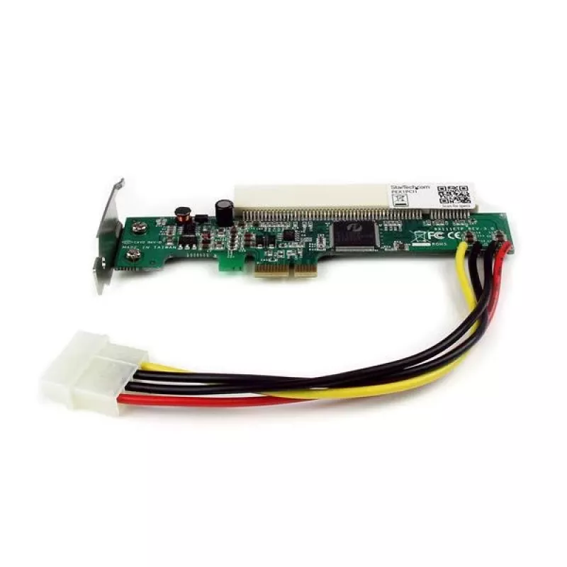 StarTech.com PCI Express uz PCI adaptera karte, PCIe, PCI 32-bit, sarkana, CE, FC, ROHS, PERICOM PI7C9X110BNBE, 0 - 85 °C