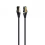 Tīkla kabelis Gembird PP8-LSZHCU-BK-15M RJ-45 Cat8 15m Melns