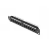 Plāksteru panelis 1U Lanberg PPU5-9012-B