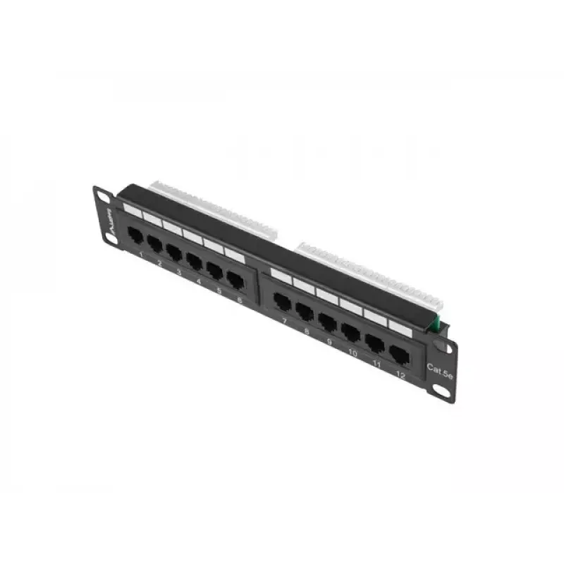 Plāksteru panelis 1U Lanberg PPU5-9012-B
