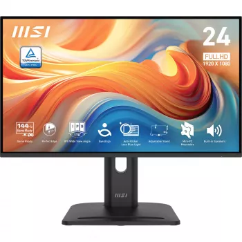 MSI Pro MP245PG E14 datora monitors 60,5 cm (23,8 collu) 1920 x 1080 pikseļi Full HD LCD Melns