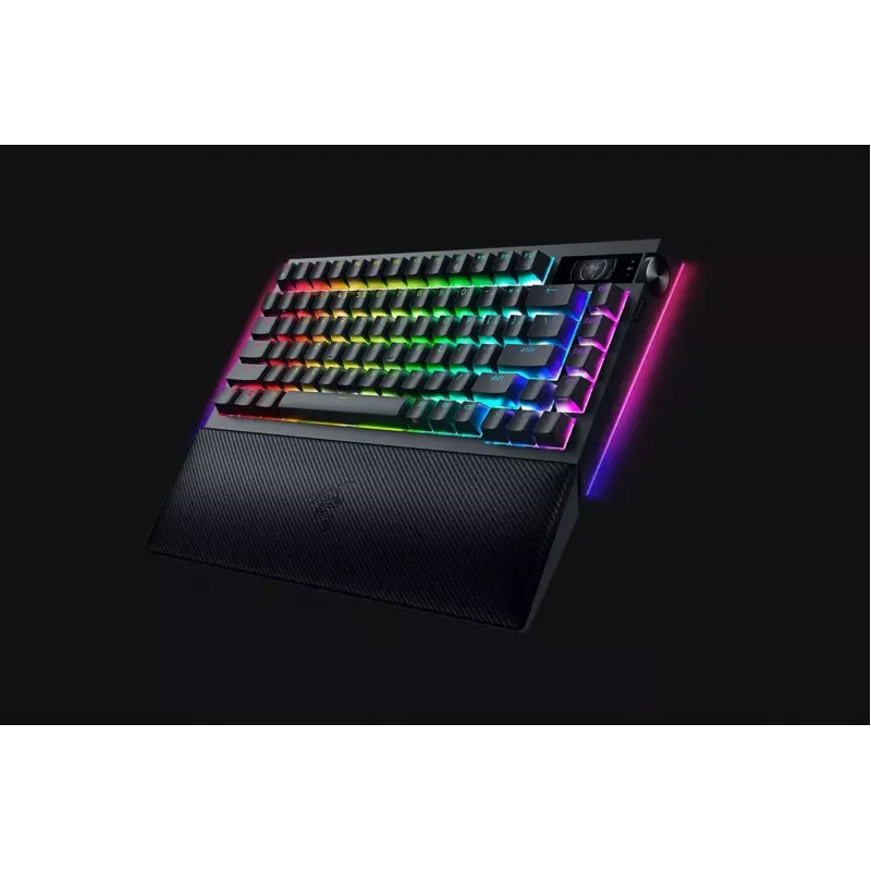 Razer MelnsWidow V4 Pro tastatūra spēlēm USB RF bezvadu Bluetooth QWERTY US melna