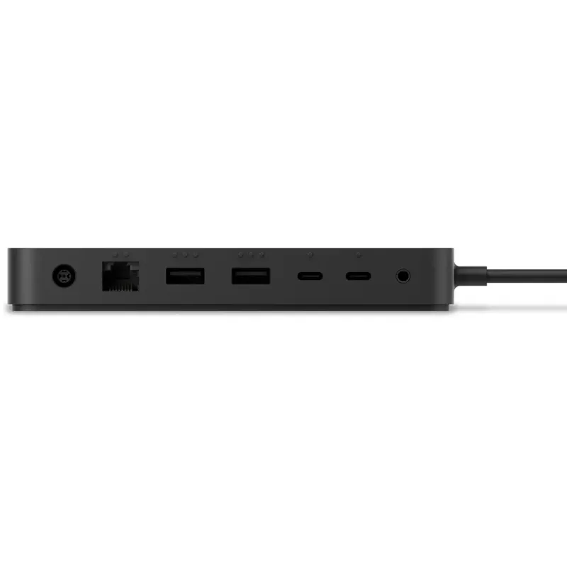 Dokstacija Microsoft Surface Thunderbolt 4 Dock vadu savienojums melna 2500 Mbit/s