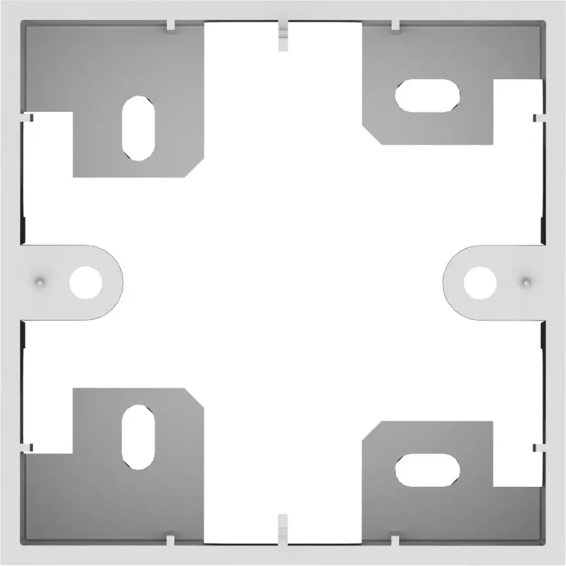 Elektriskais kārba Vision TC3 BACKBOX1G Balta