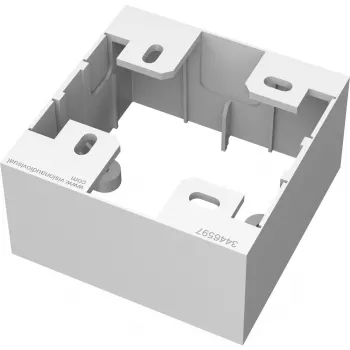 Elektriskais kārba Vision TC3 BACKBOX1G Balta