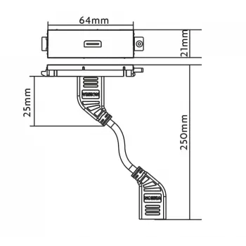 HDMI kontaktligzda Vision TC3