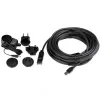 StarTech.com 10m USB 3.0 Active Extension kabelis - M/F, 10 m, USB A, USB A, USB 3.2 Gen 1 (3.1 Gen 1), 5 Gbit/s, Melns