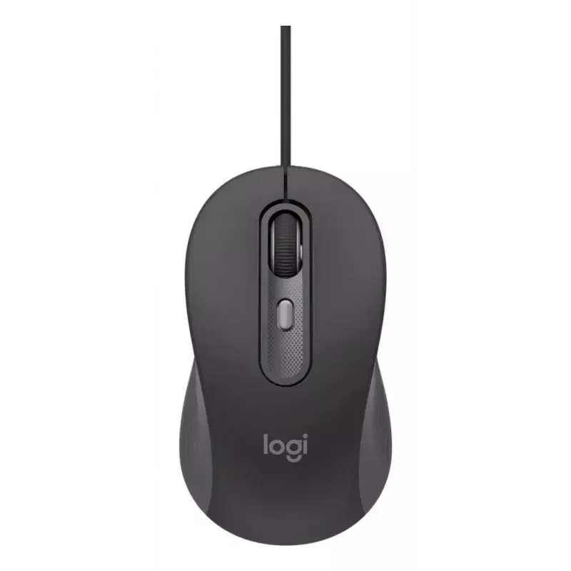 Vadu pilna izmēra tastatūra ar peli Logitech 920-013349 — USB, QWERTY US International, grafīts, 1,8 m kabelis