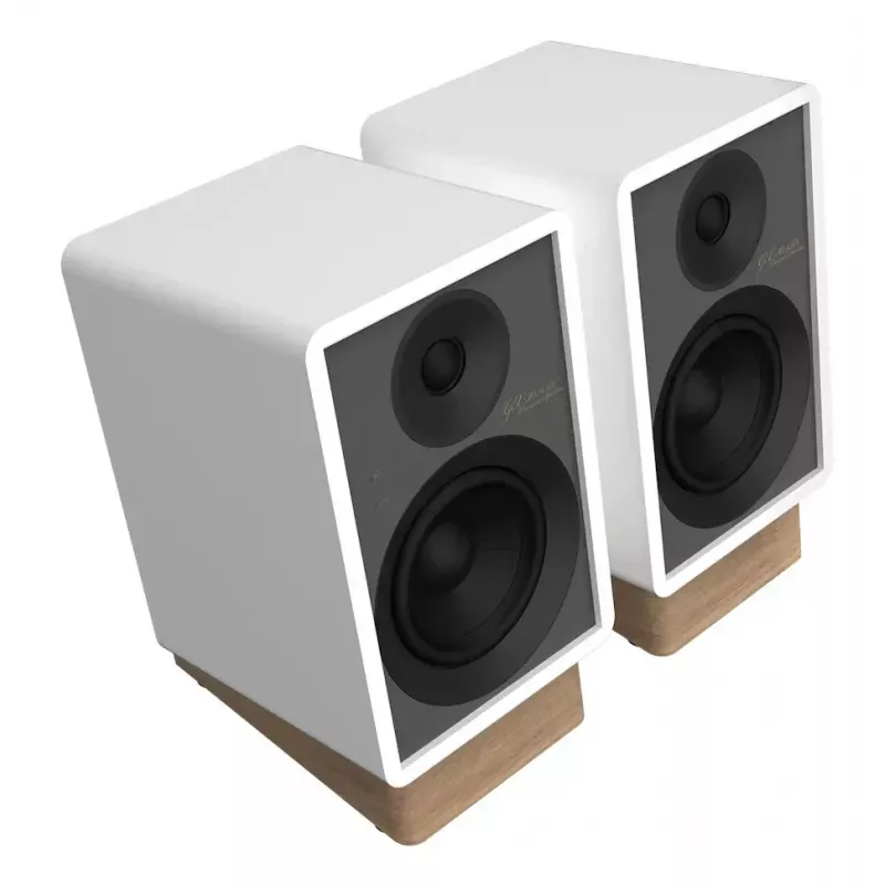 Onkyo 2-way Speaker GX-30ARC — 2.0 channels, Wired & Wireless, 50 W RMS, 55–20000 Hz, pelēka/balta