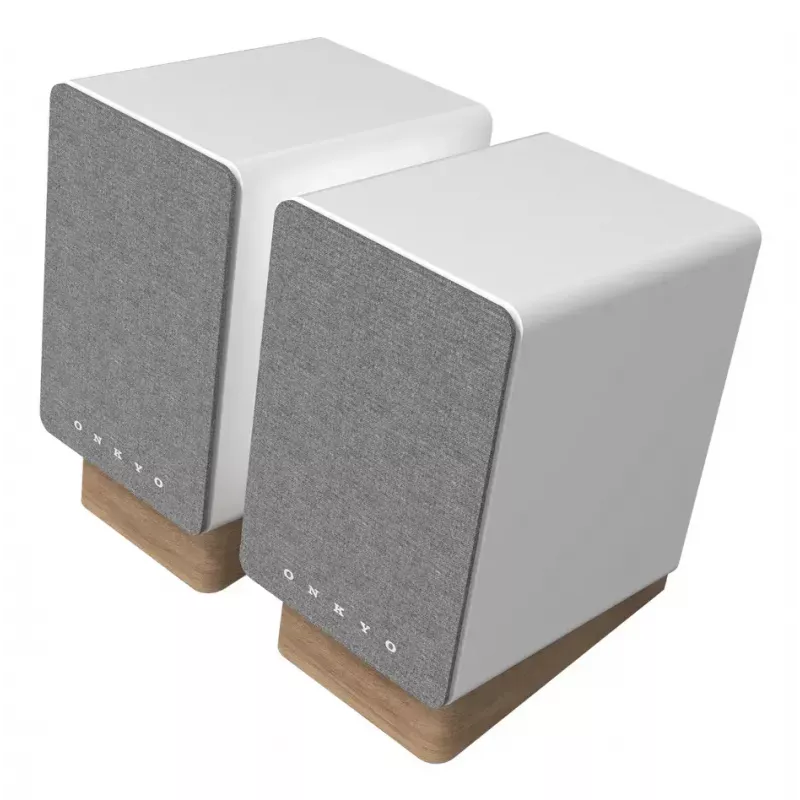 Onkyo GX-10DB 2 ceļu vadu un bezvadu skaļrunis 2.0 30 W, 70–20000 Hz, pelēks/baltss