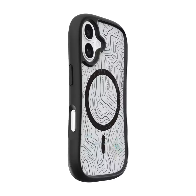 LAUT POP ADVENTURE maciņš iPhone 16 sērijai Vāciņš Melns caurspīdīgs