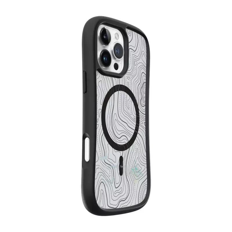 Vāciņš LAUT POP ADVENTURE iPhone 16 Pro Caurspīdīgs melns