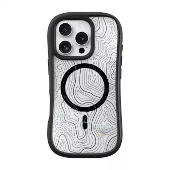 Vāciņš LAUT POP ADVENTURE iPhone 16 Pro Caurspīdīgs melns