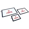 Viena bilžu rāmja Reflecta LED gaismas panelis A4 Super plāns melns 31x21 cm