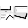Viena bilžu rāmja Reflecta LED gaismas panelis A4 Super plāns melns 31x21 cm
