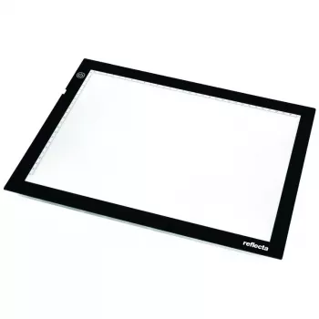 Viena bilžu rāmja Reflecta LED gaismas panelis A4 Super plāns melns 31x21 cm