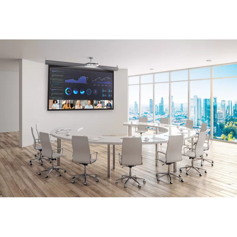 Ricoh PJ UHL3660 Ultra īsā fokusa projektors 6500 ANSI lūmenu DLP UHD 4K (3840x2160) Balts