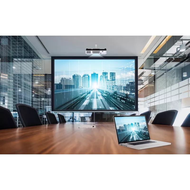 Ricoh PJ UHL3660 Ultra īsā fokusa projektors 6500 ANSI lūmenu DLP UHD 4K (3840x2160) Balts