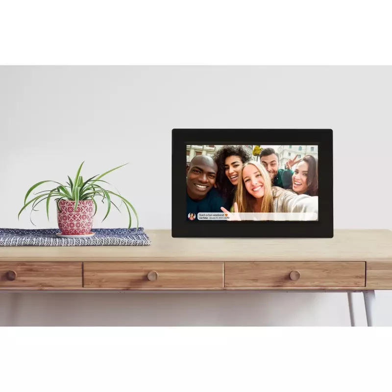 Digitālais foto rāmis Denver PFF-1015B 10,1 collu skārienekrāns Wi-Fi 16GB